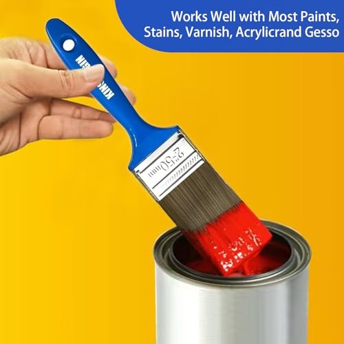 King Origin Versatile Paint Brush Set Paint Brushes, Small Paint 5 Pack, 2 Inch