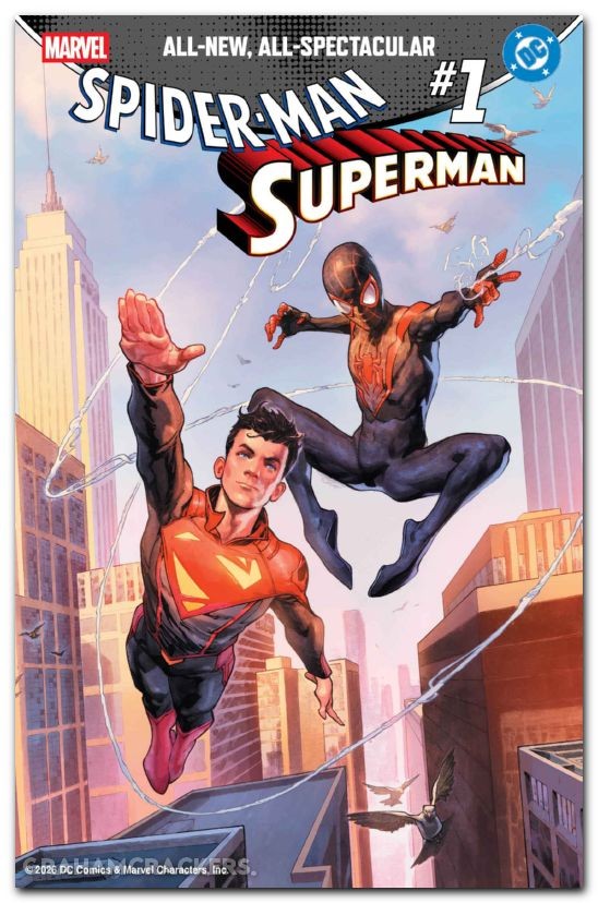 Spider-Man Superman #1 (2026) 1:25 opena variant