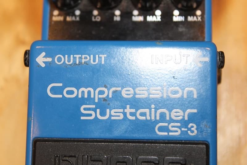 Boss Compression Sustainer Pedal CS-3