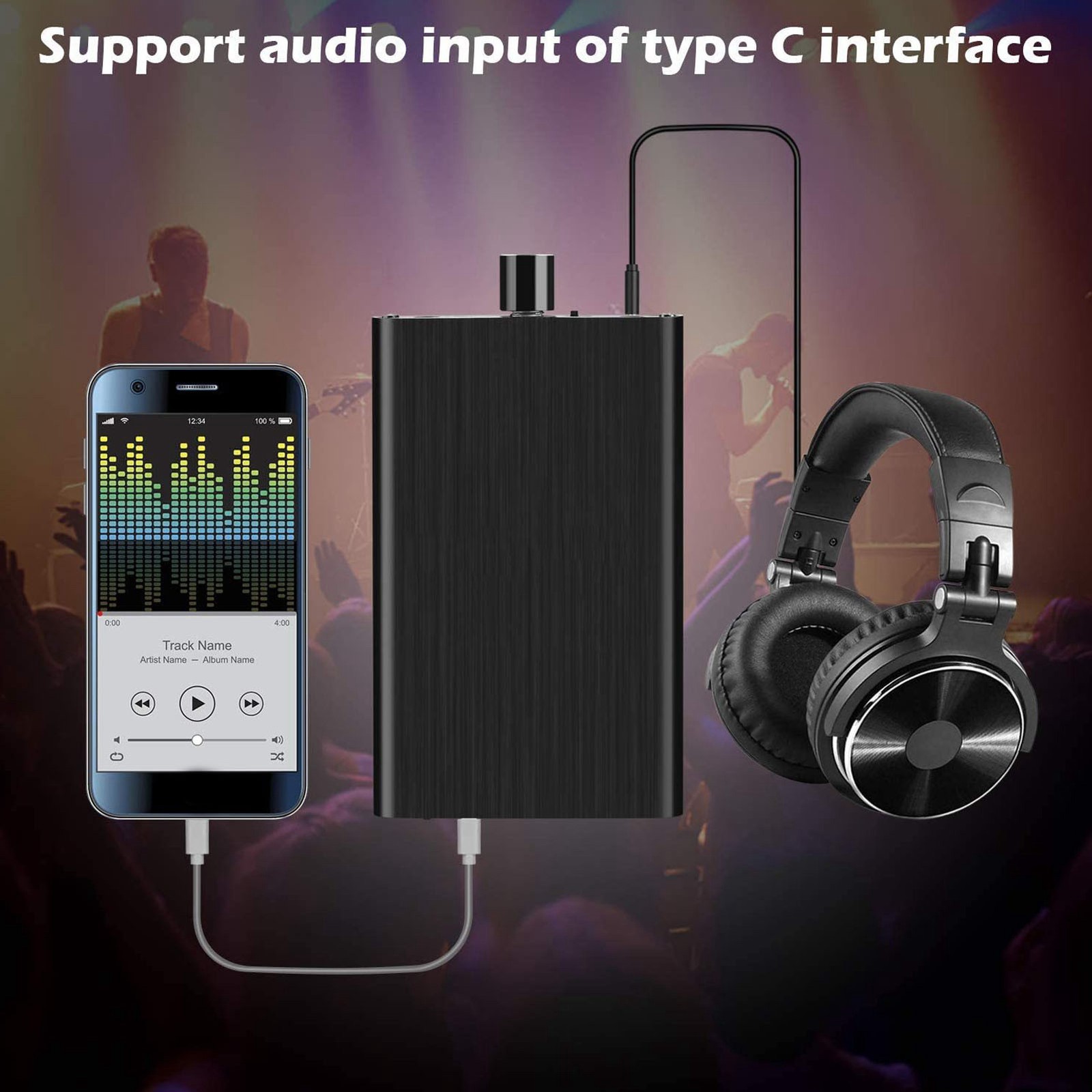 ｀Headphone Amplifier 3.5mm Stereo Headphone Amplifier Headphone Output