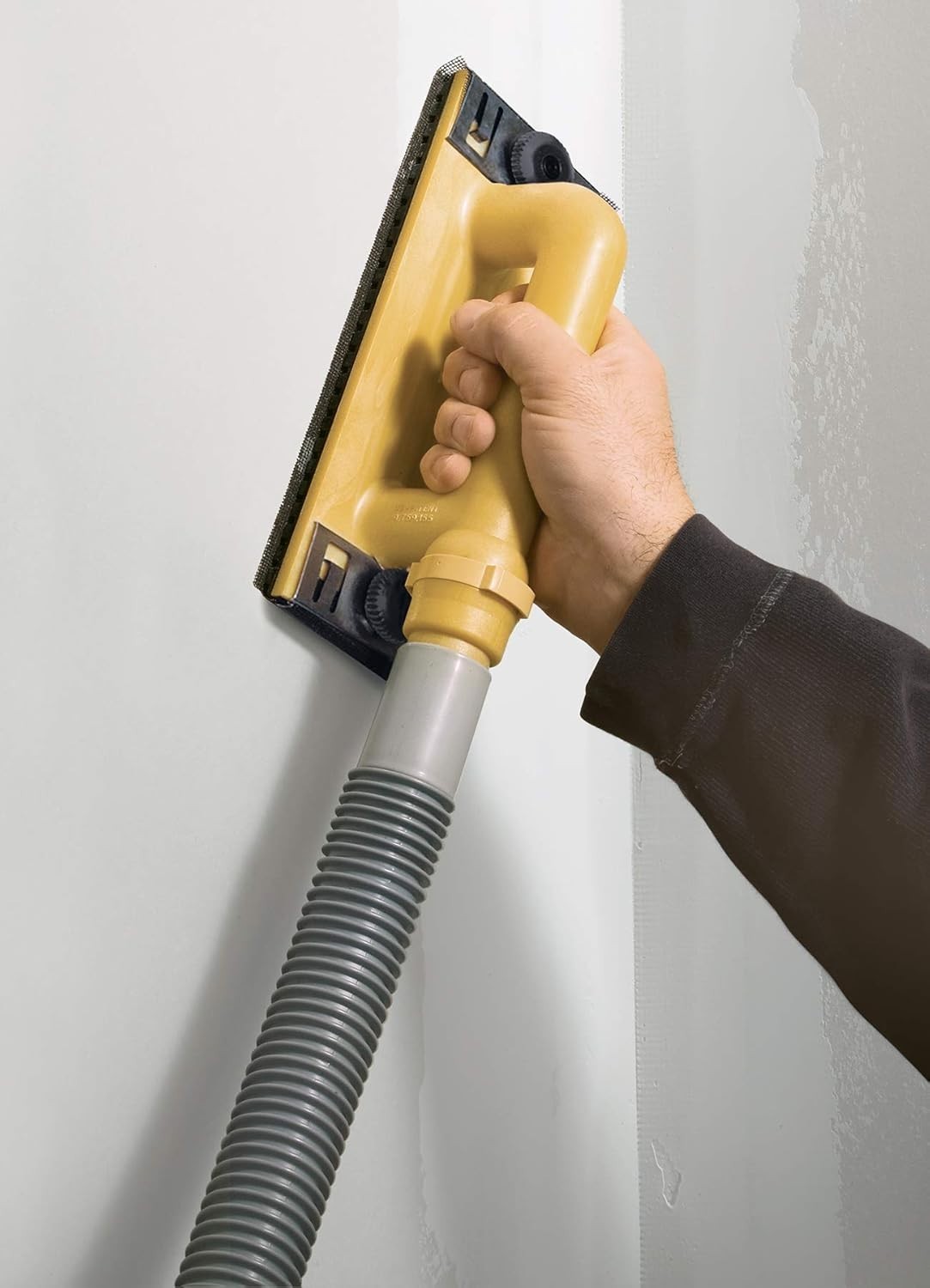 Versatile Dust-Free Hand Sander with 6' Hose: Protects Your Space Effortlessly