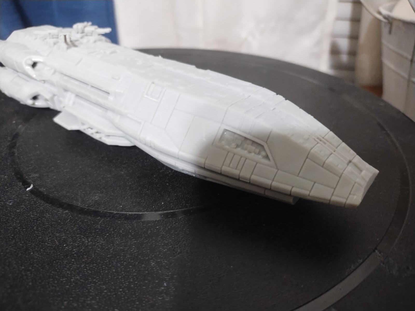 Battlestar Galactica Heavy Cruiser 3d Resin Print, 8.75"