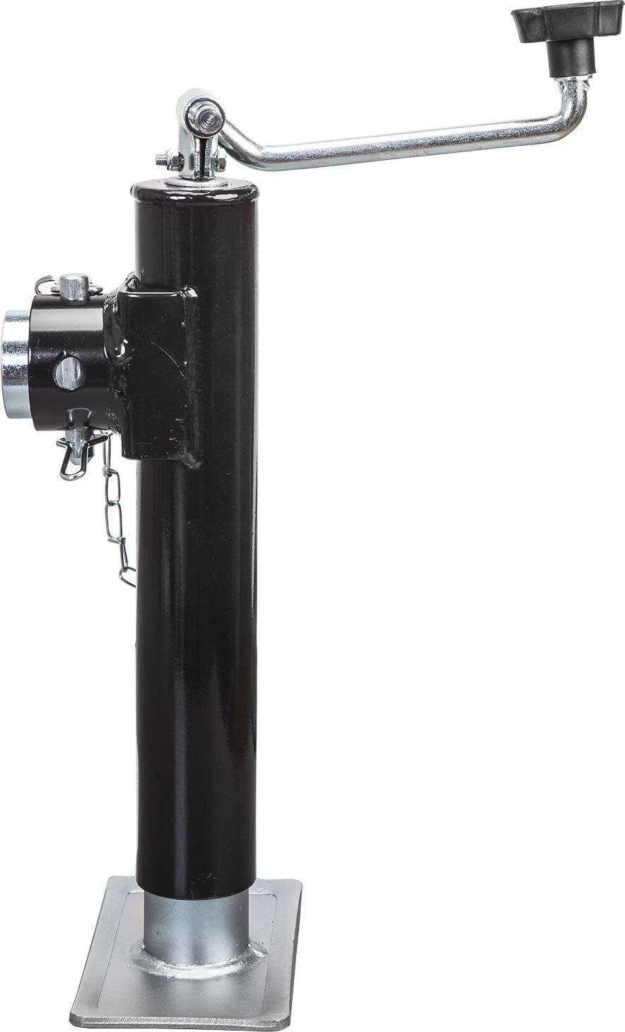 BIG RED 2000 LBs Capacity Weld on Pipe Mount Swivel Trailer Jack