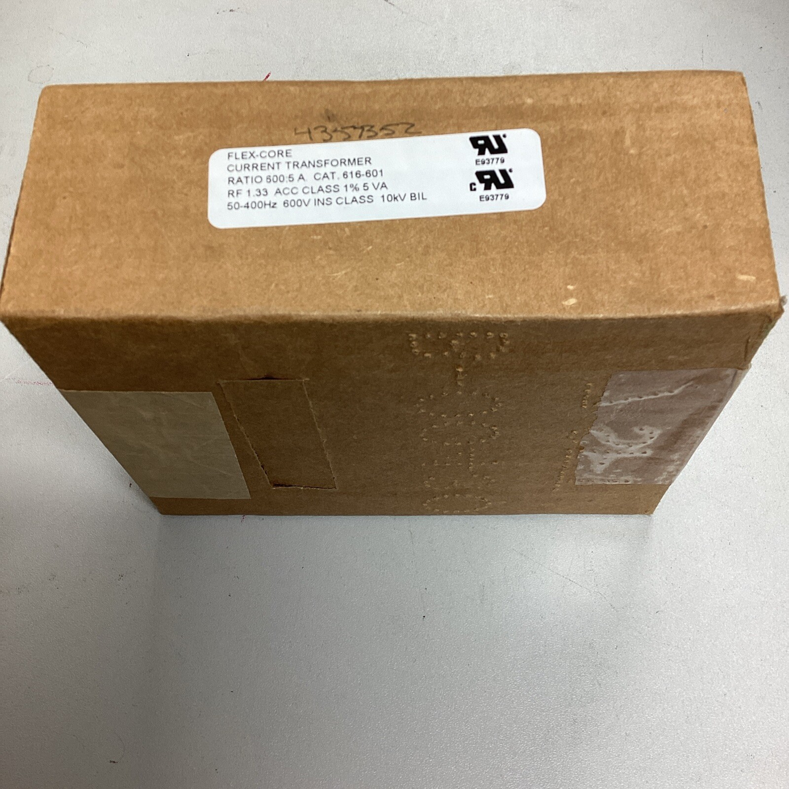 FLEX-CORE 616-601 CURRENT TRANSFORMER