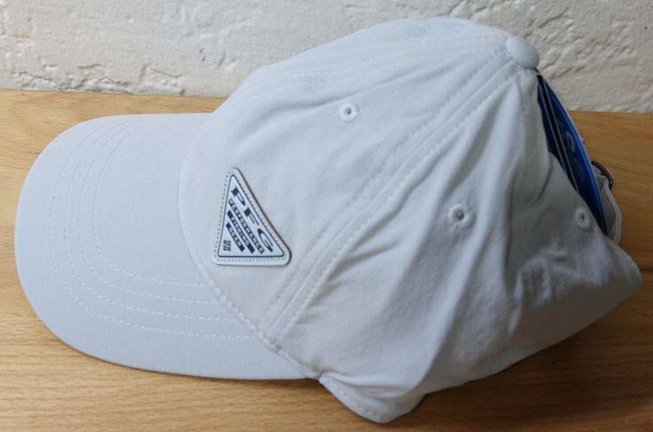 Columbia PFG Womens Ponytail Ball Cap 50 UPF Cirrus Grey Lightweight NEW