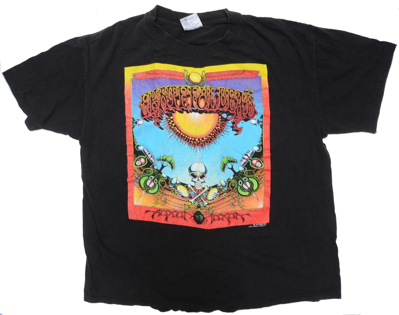 Vintage1990 Grateful Dead AOXOMOXOA Rick Griffin T Shirt Sz XL Brockum Rock Tee