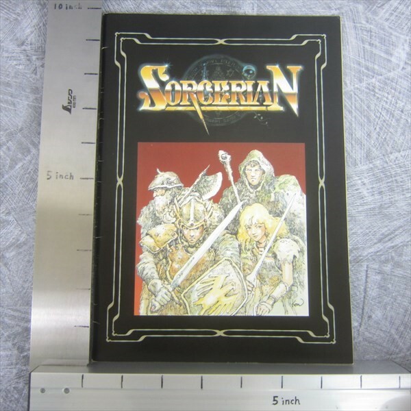SORCERIAN Note Book Booklet Guide PC 1988 Japan Ltd