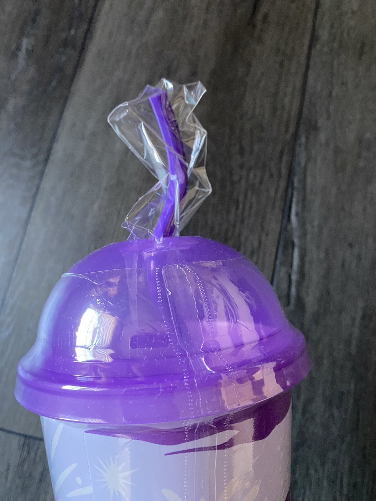 Circle K Mountain Dew Purple Thunder 24 Fluid Ounce Plastic Cup with Straw