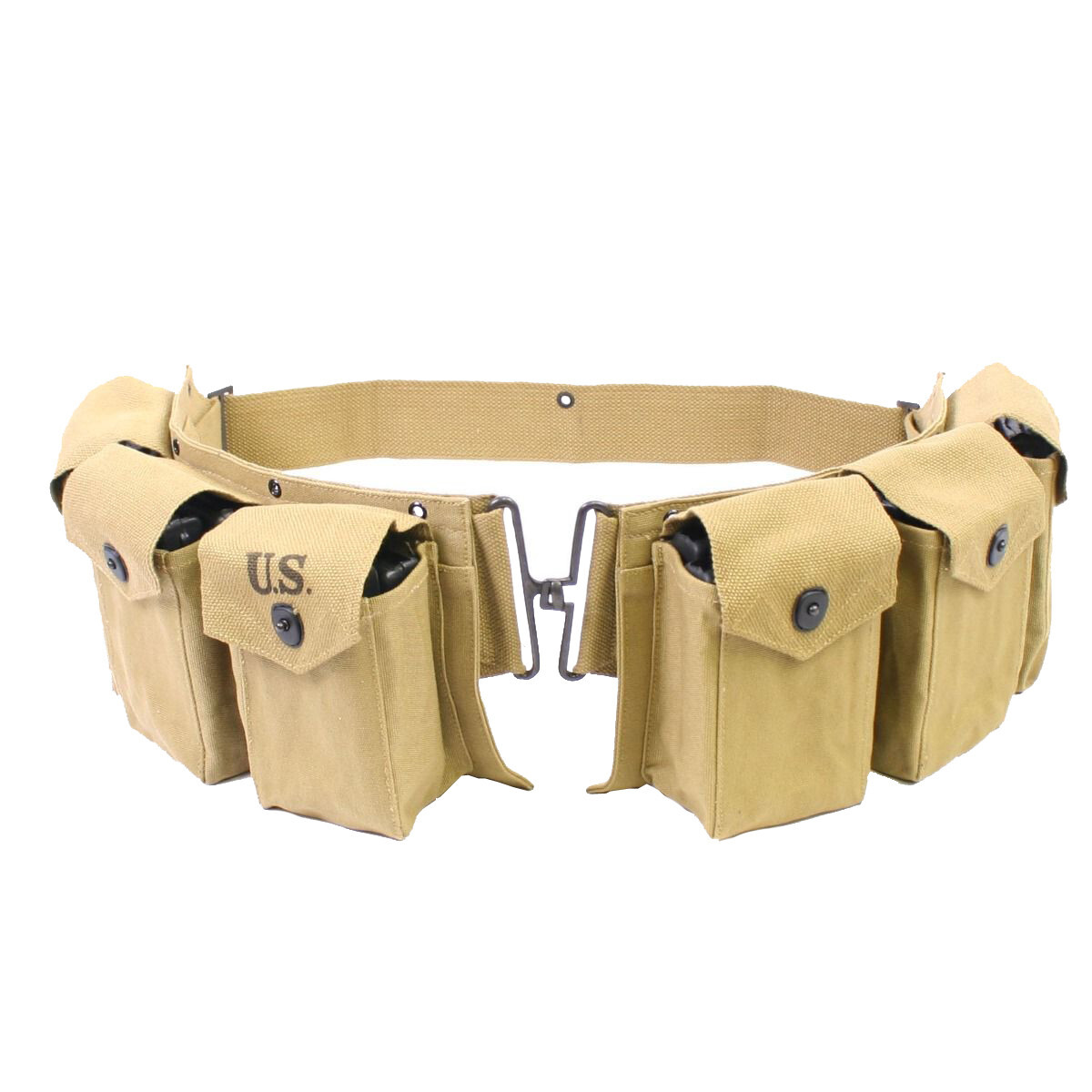 6Cell Mag Pouch Replica WW2 US M1937 BAR Magazine Ammo Belt for 20Round Magazine