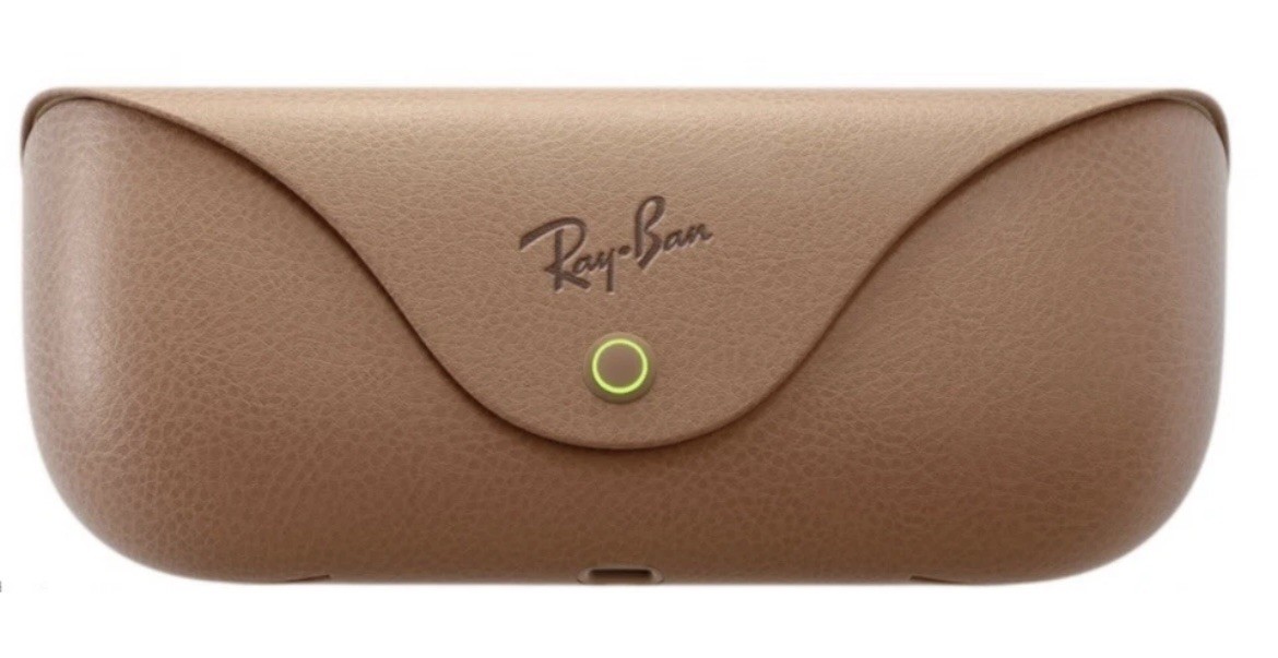 RAY-BAN Charging Case For  Meta GEN 2 Smart Glasses Brown Brand New ARW0001AT