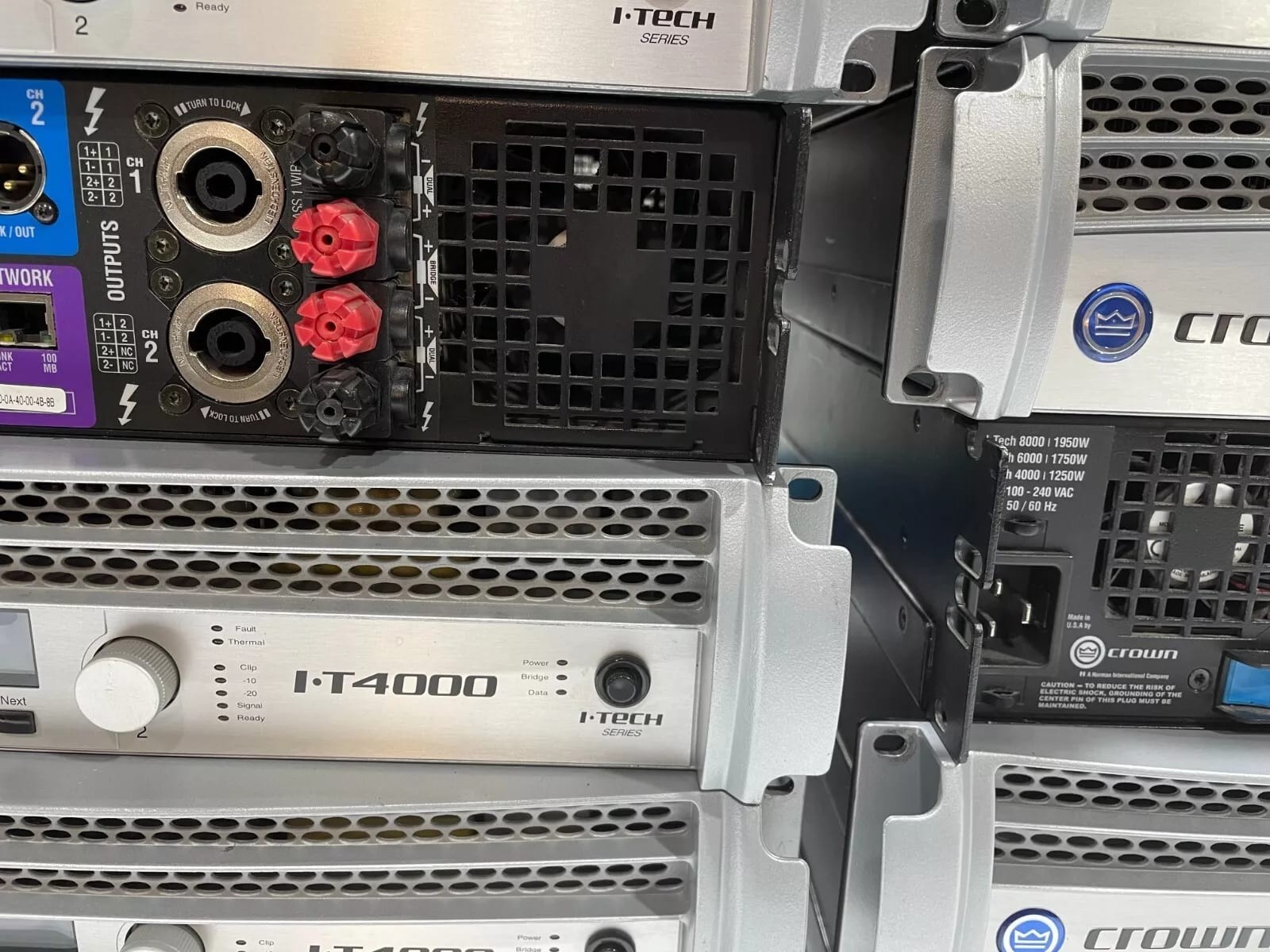 Crown I-Tech 4000 Power Amplifier (One) Trueheartsound