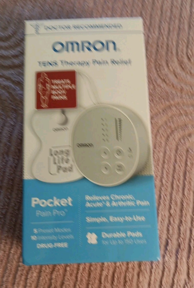 Omron TENS Therapy Pain Relief Pocket Pain Pro PM400 Drug Free Relief (BN4)