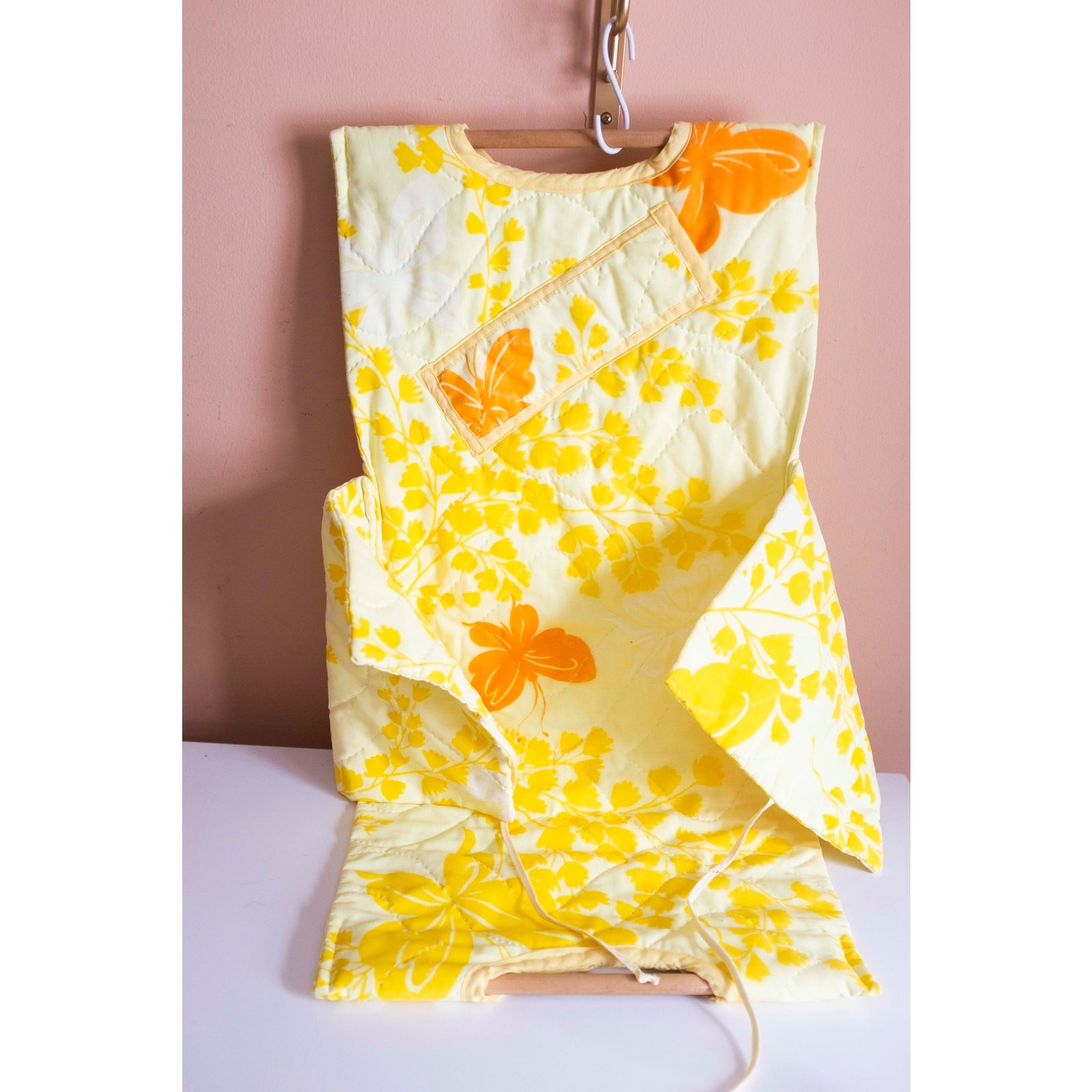 Springmaid Mariposa Quilt Caddy – Vintage Craft Organizer