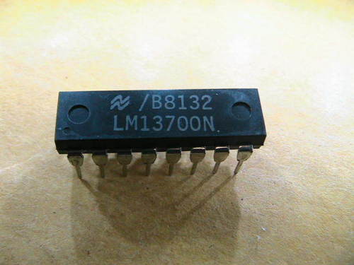 2x IC MODULE LM13700 ~ XR13700 No China Copies 12813-123