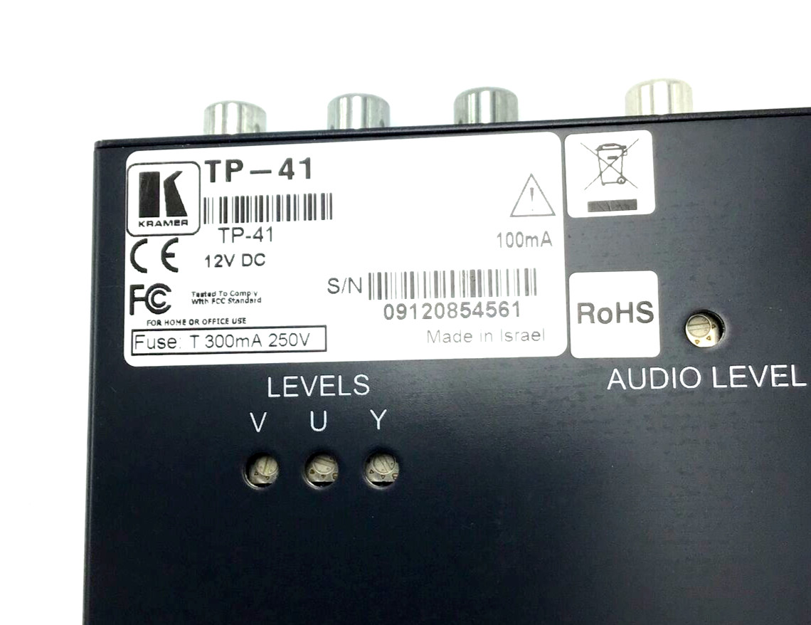 Kramer Electronics TP-41 Component-S/PDIF Line Transmitter