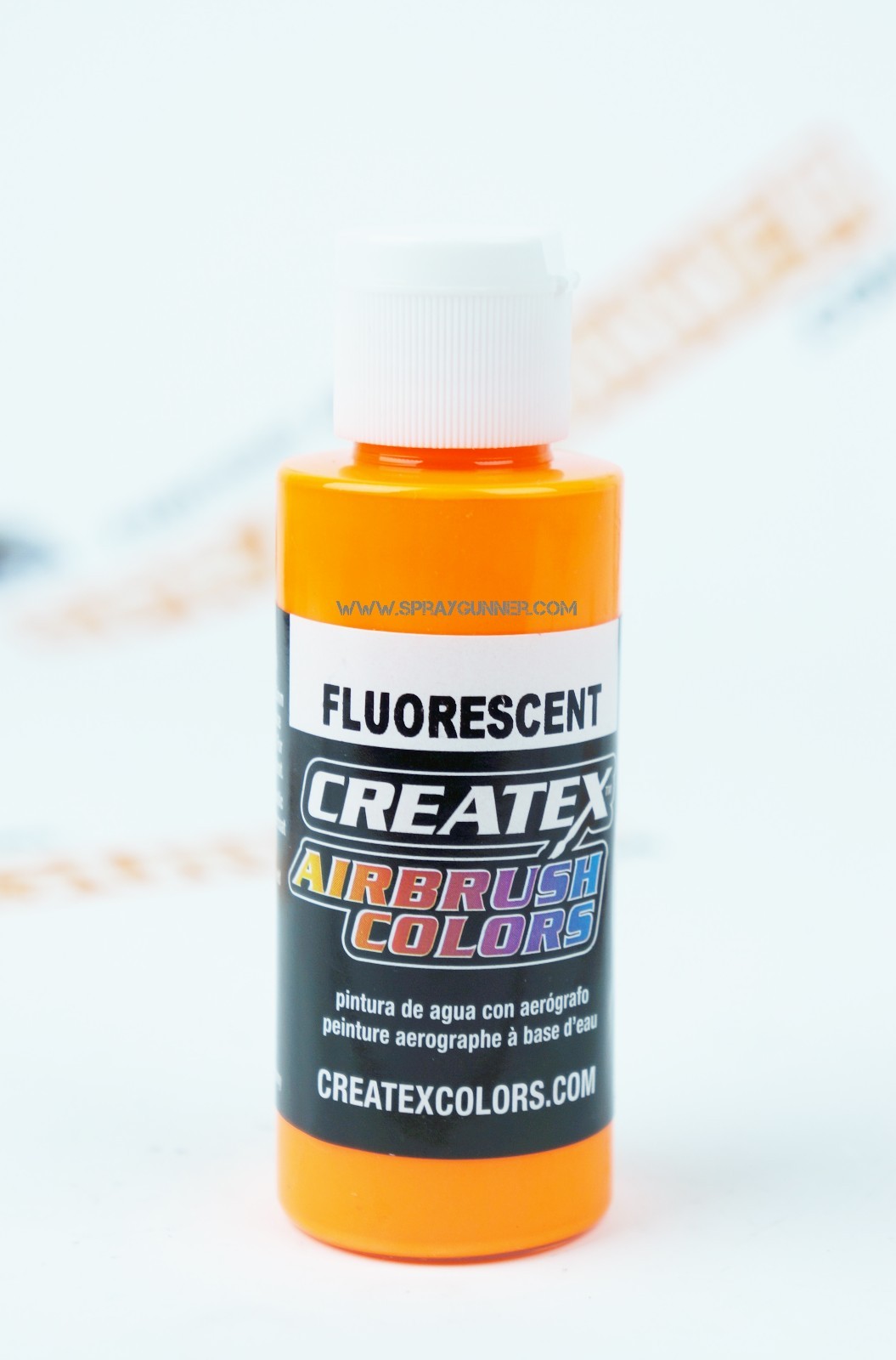 Createx Airbrush Colors 5410 Fluorescent Sunburst 2oz. water-based paint