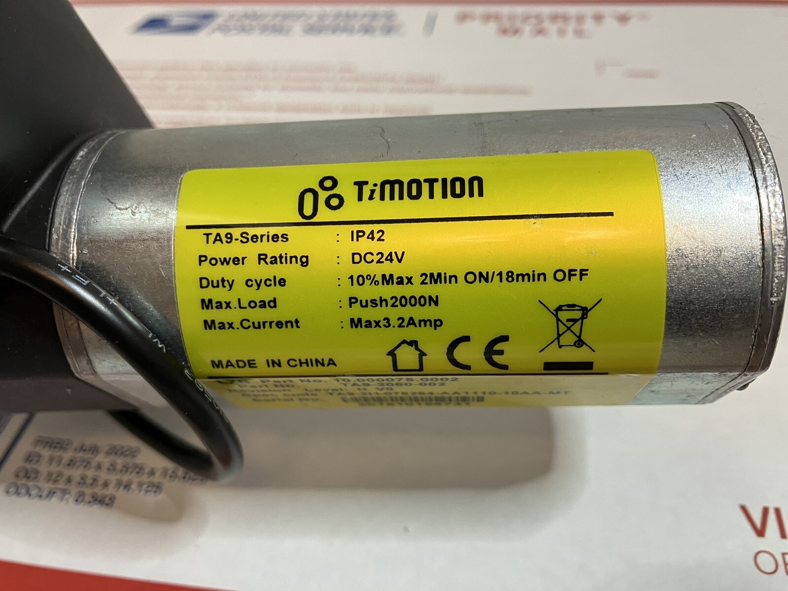 USED La-Z-Boy 10.000075.0002 Motor TiMotion TA9-2060-002 or TA4-2060-002