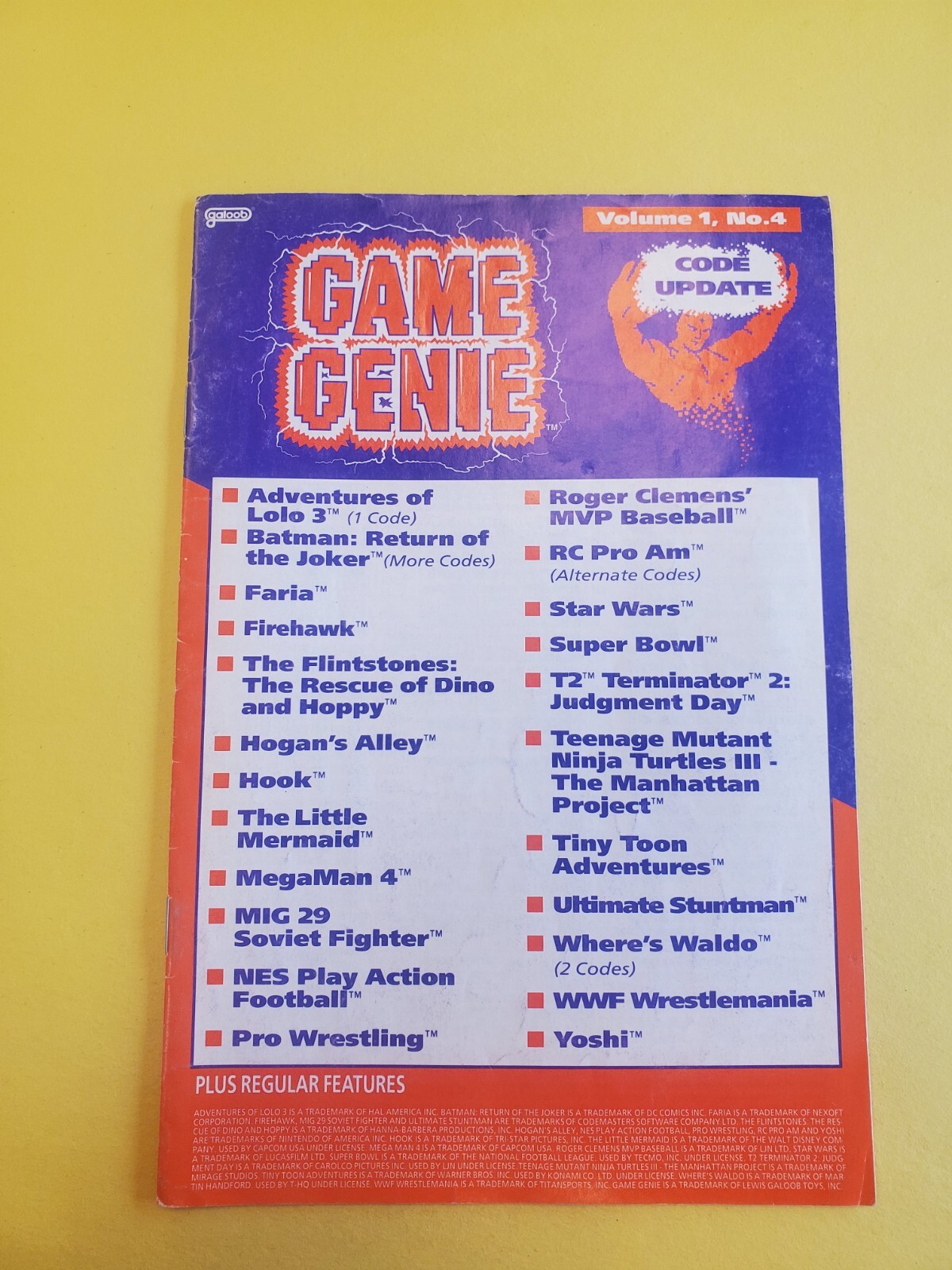 Game Genie Volume 1, No.4