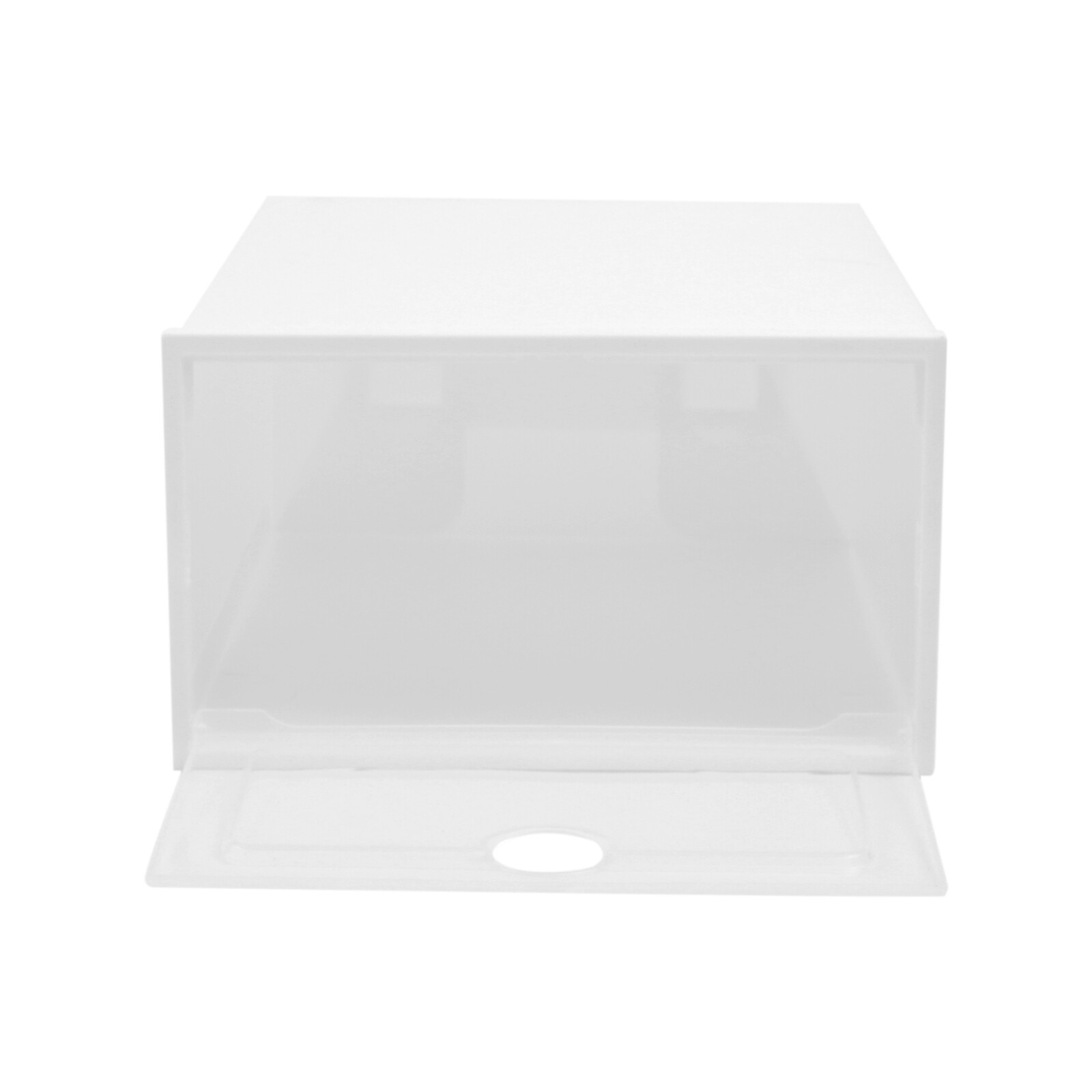 Stackable Shoe Storage Box Durable Plastic Sneaker Display Case Organizer 20pcs