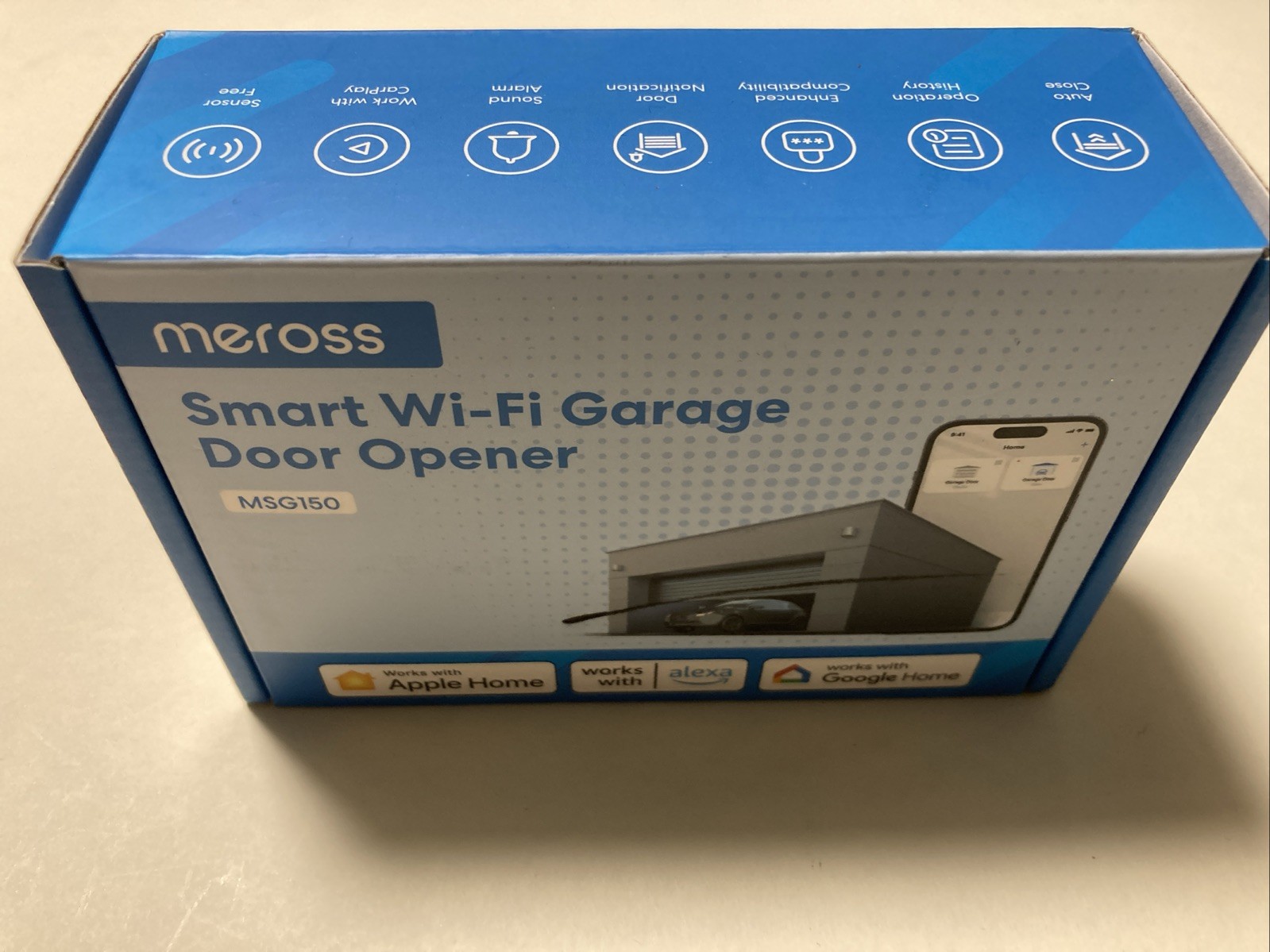 meross Smart Garage Door Opener Remote MSG150, Compatible w/ Apple HomeKit