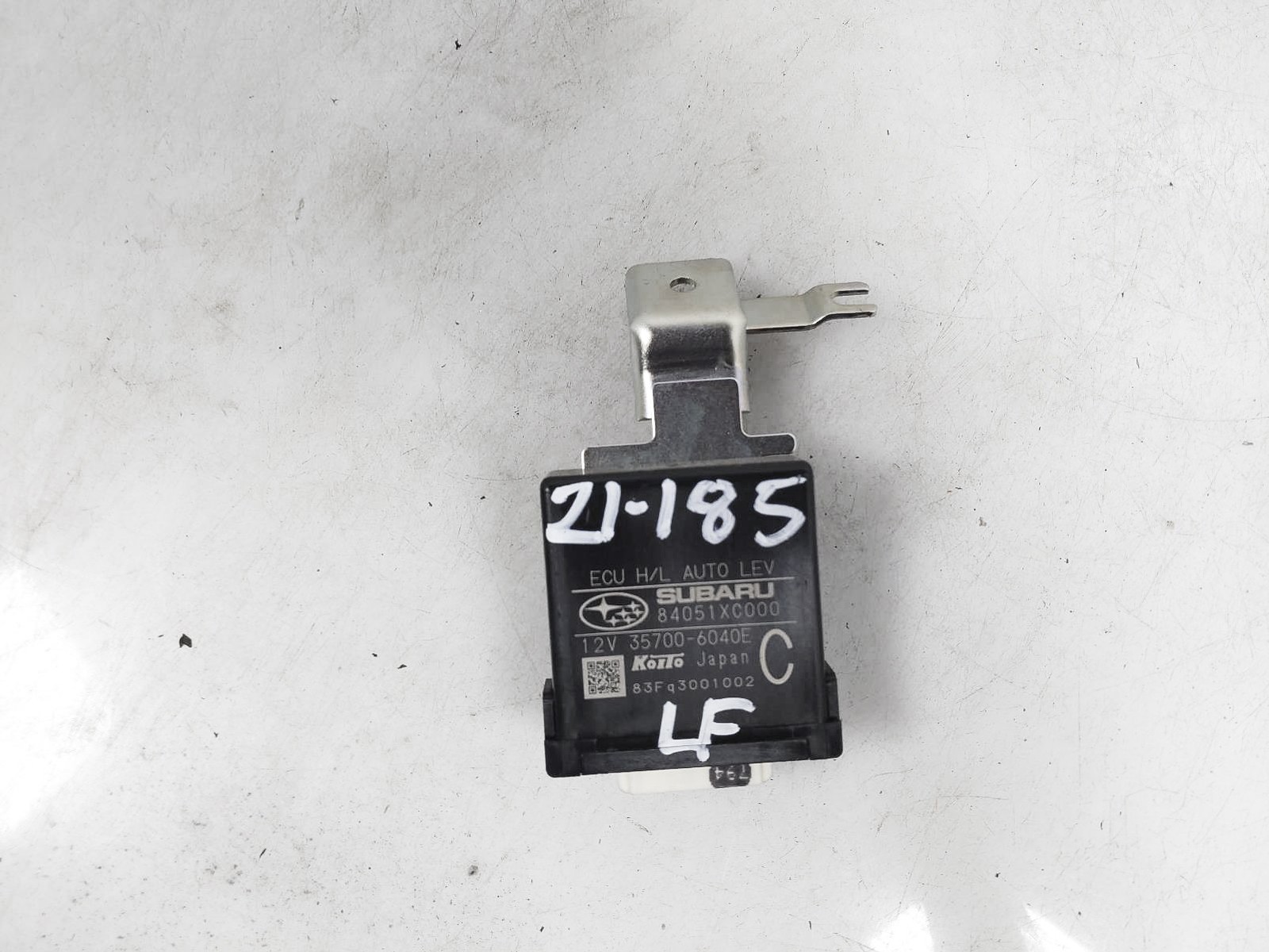 Subaru Ascent 2019-2021 Headlamp Leveling Control Unit 84051Xc000