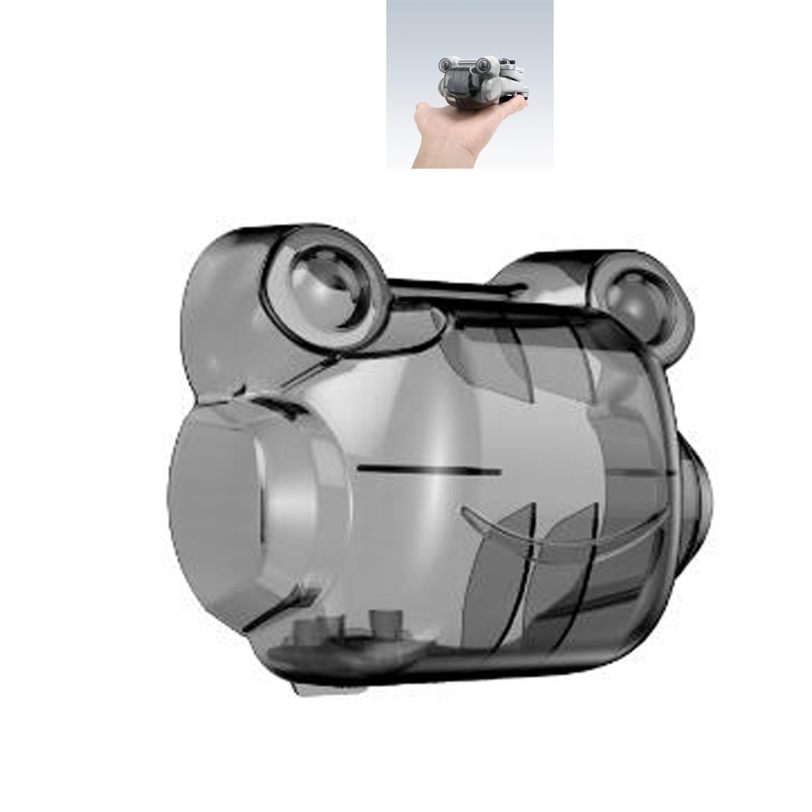 For DJI Mini3 Pro Frog Camera Lens Cover Pan Head Protection Visual Sensor Cover