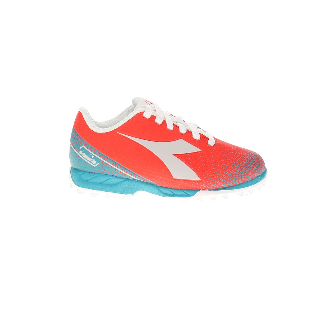 diadora Pichichi 6 Turf Soccer Cleats Youth Boys Orange Sneakers Athletic Shoes