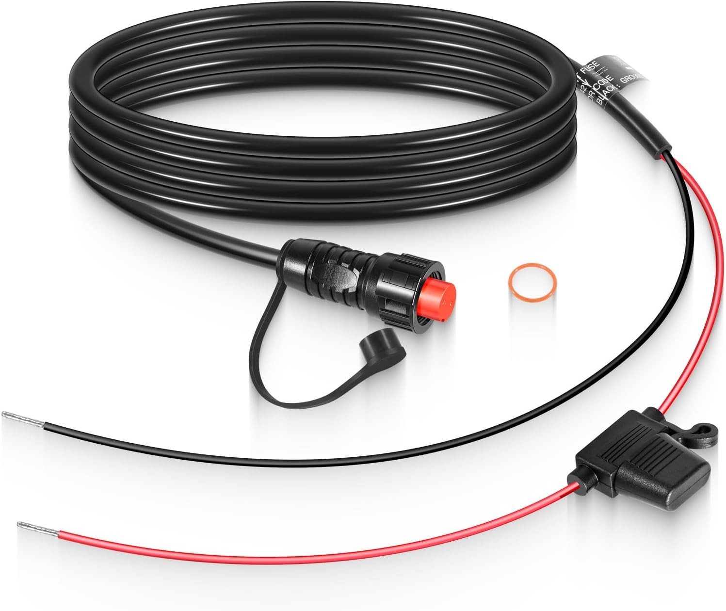 for Garmin 010-11425-01 Threaded Transducer Power Cable GLS 10 Sonar Module