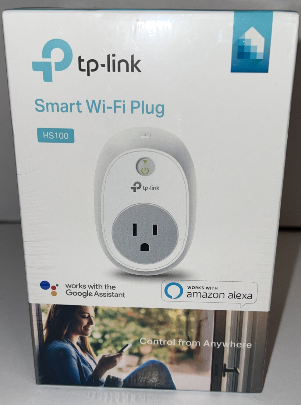 TP-Link HS100 Wi-Fi Smart Plug Kit - Twin Pack