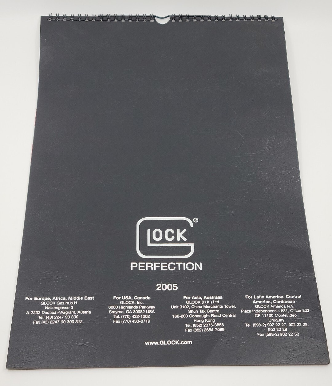 2005 GLOCK PERFECTION FIREARMS GUN DEALER ONLY CALENDER RARE