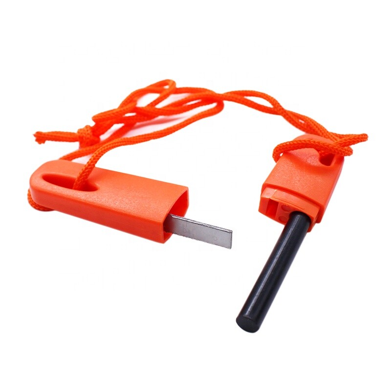 Ferrocerium Ferro Rod Fire Steel & Striker | Bushcraft Camping EDC Fire Starter