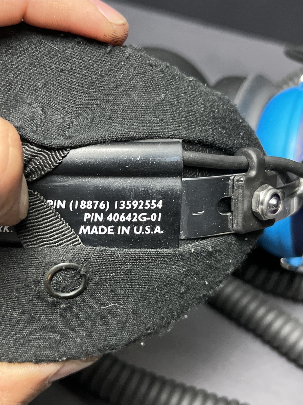 David Clark H-PC 40642G-01 Headset For Computers Tablets 3.5mm Jack Noise Cancel