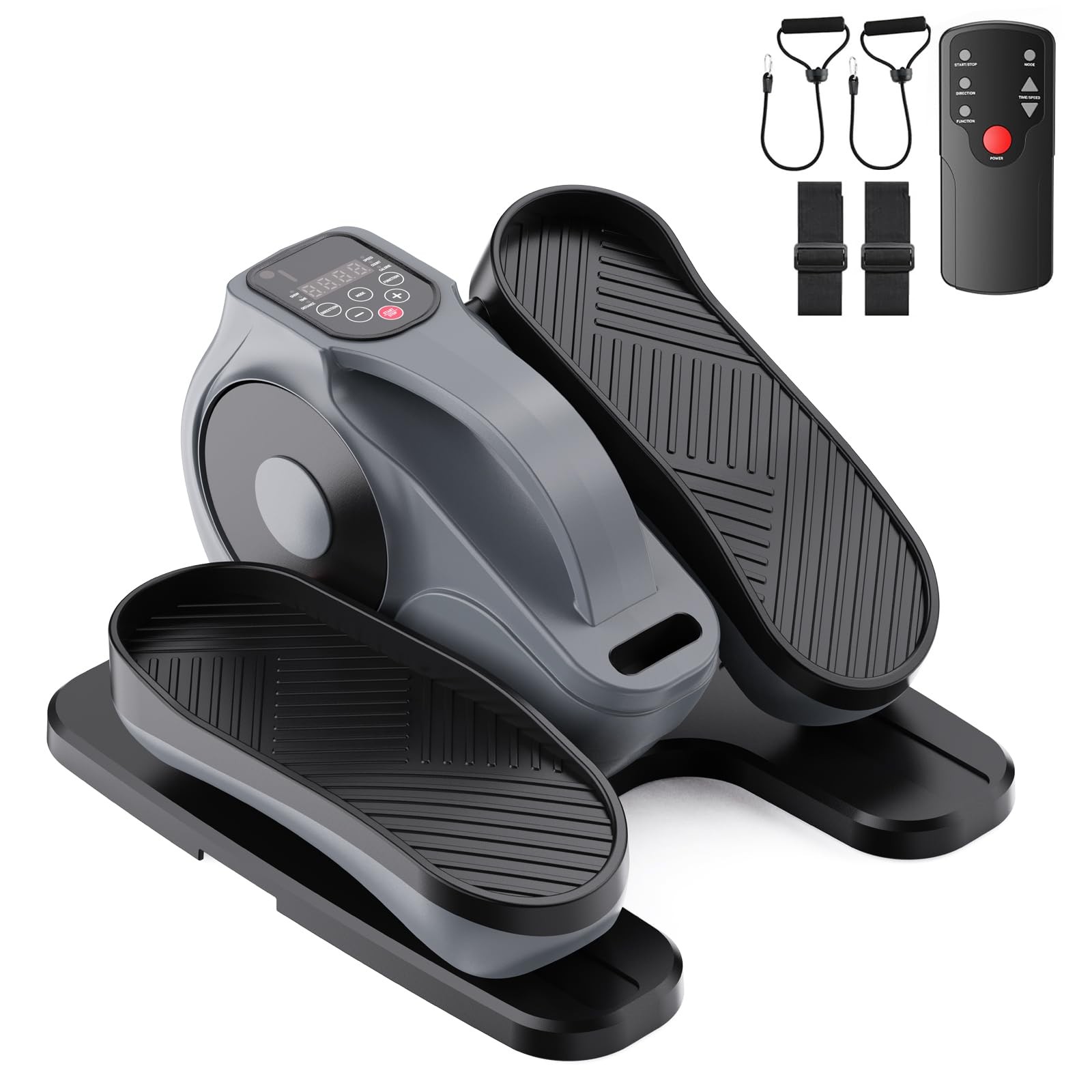Under Desk Elliptical Machine, Electric Elliptical for Seniors with 12 Adjust...