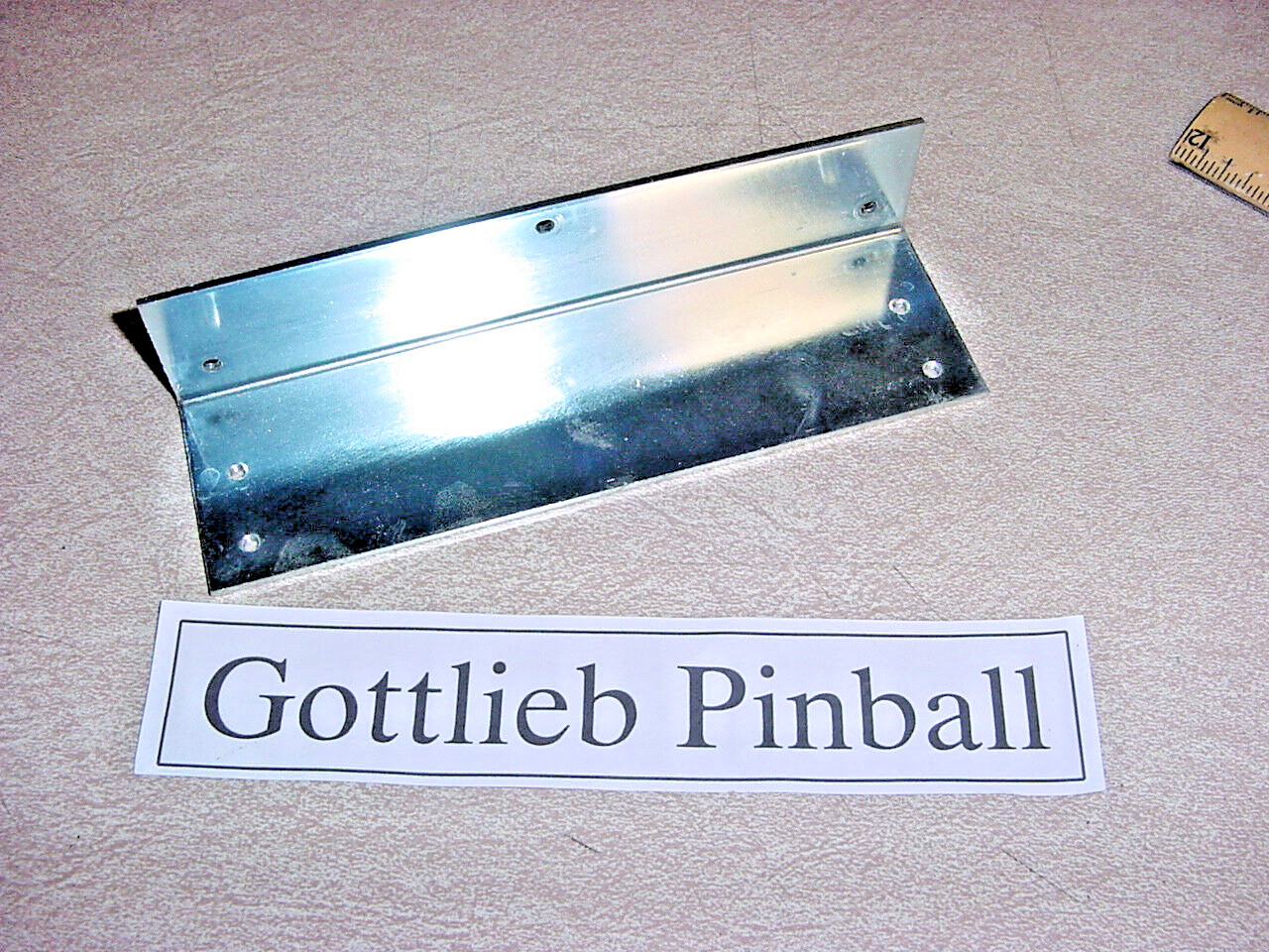 Gottlieb Power Supply Mounting Bracket Used on all System 1 Games, Genuine Part.