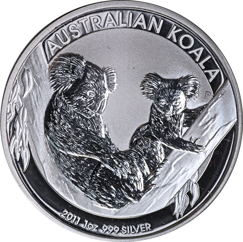 2011 Australia 1 Ounce Silver - Koala - BU - STOCK