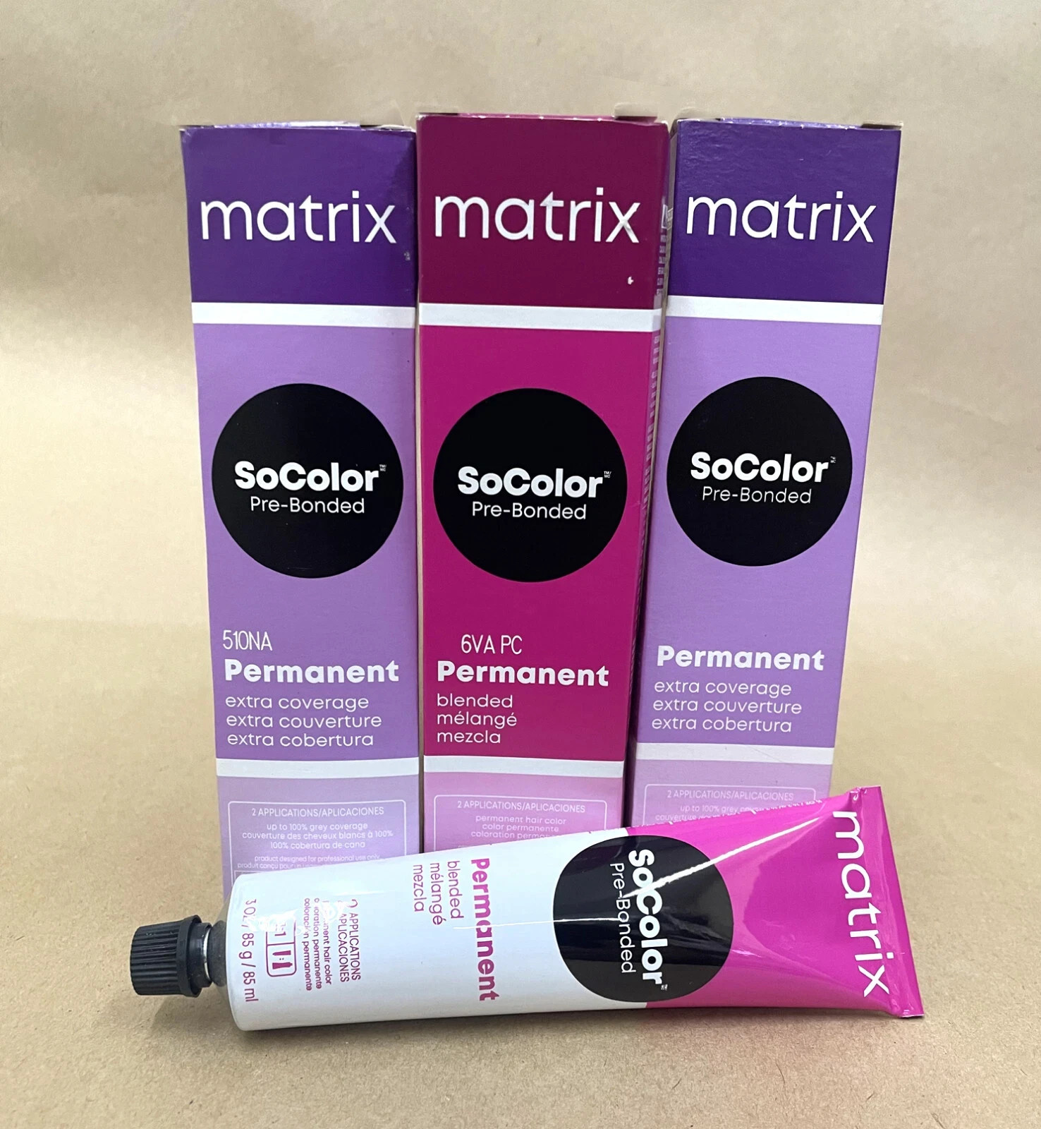 Matrix SoColor Blended Collection Permanant Hair Color 3 oz. (choose your shade)