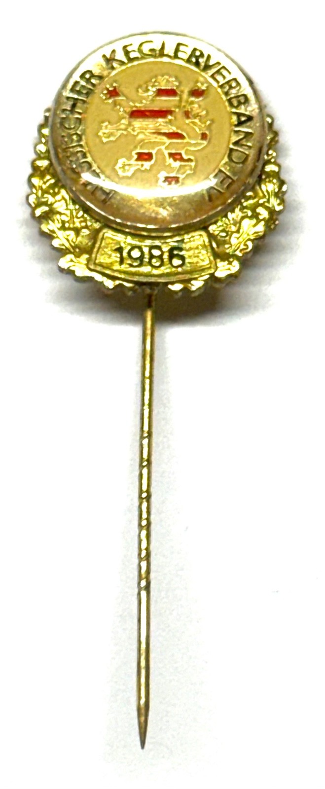 Hessischer Keglerverband e.V. 1986 Anstecknadel (H39n)