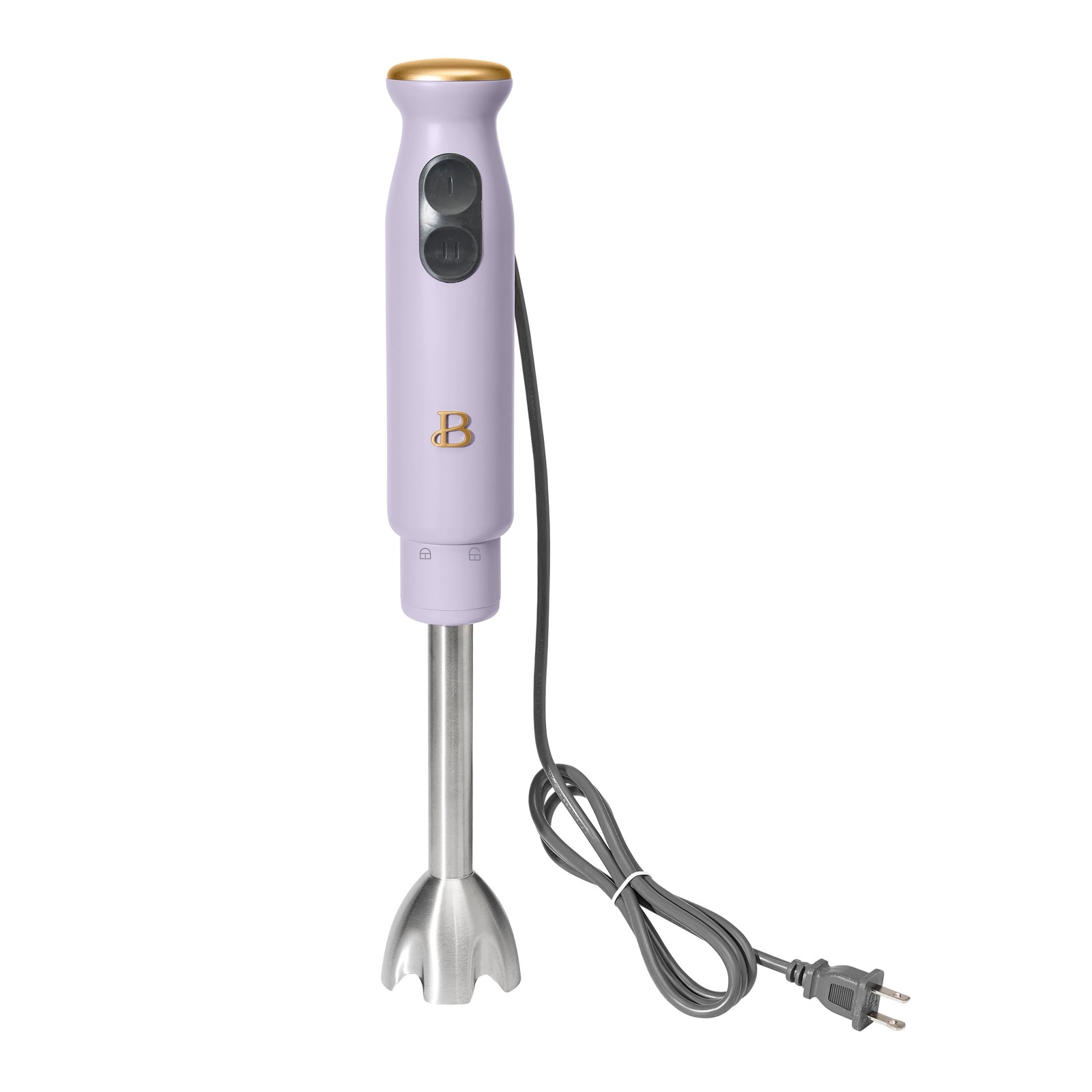 2-Speed Immersion Blender with Chopper & Measuring Cup, Lavender
