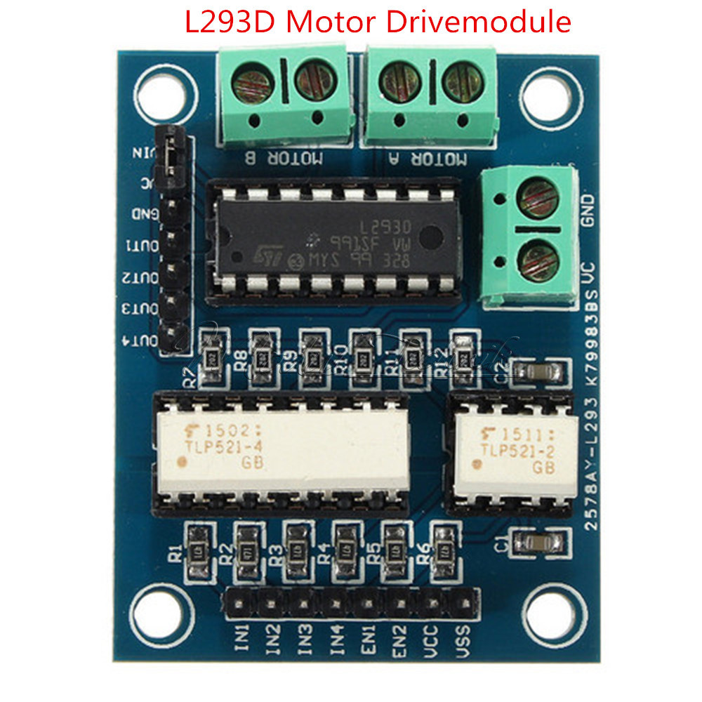 L293D Motor Drive Module Expansion Board Dual H-Bridge R3 MEGA2560f Arduino-