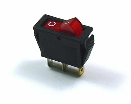 CYGUSA Illuminated Automotive Rocker Switch - RED