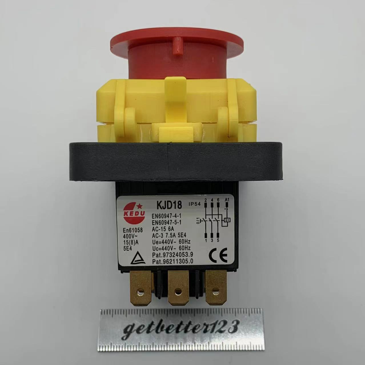 KEDU KJD18 440V60Hz marine grinder polishing machine bench drill power switch
