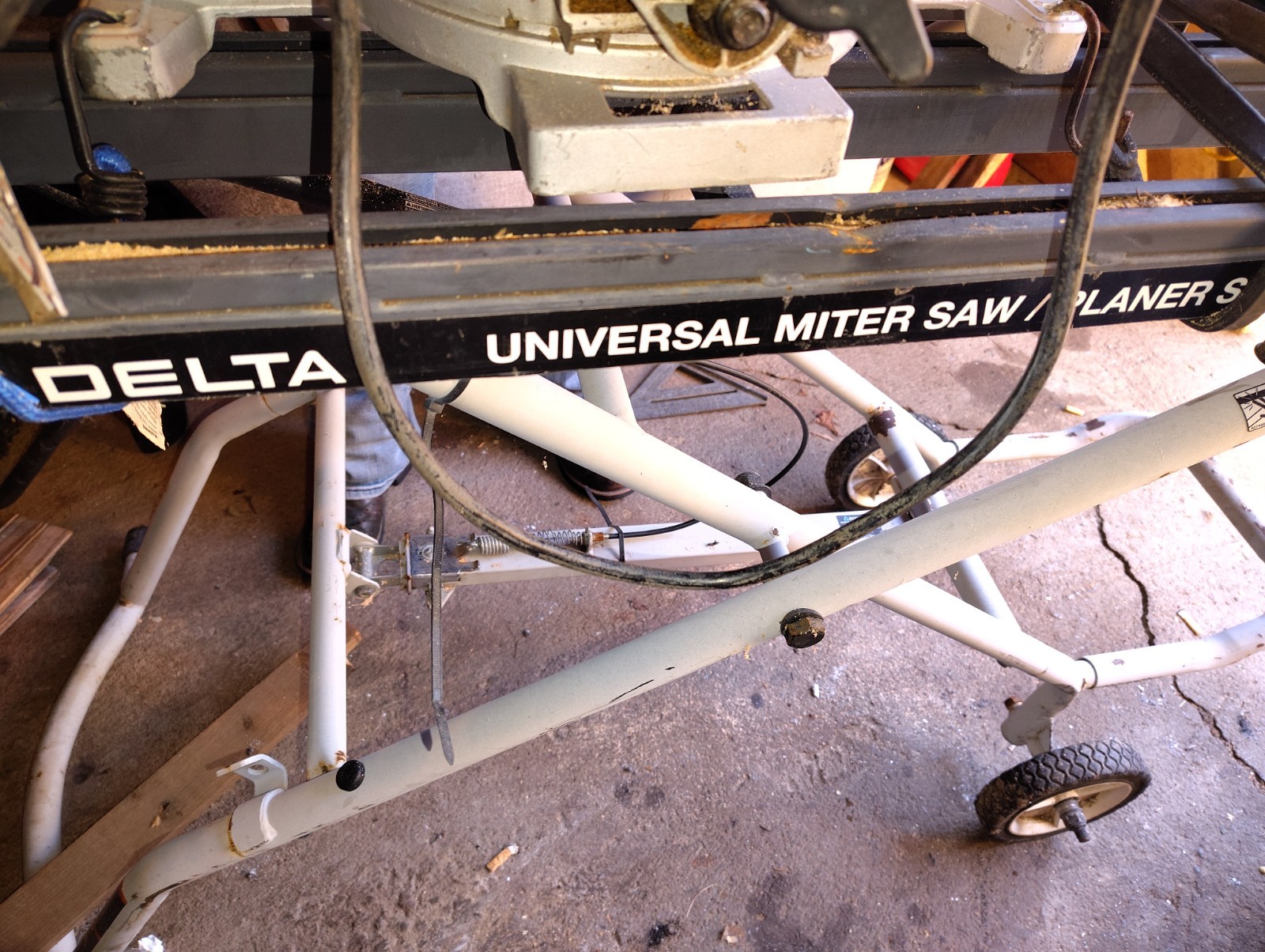 Universal Planer and Miter Saw Stand Adjustable Height
