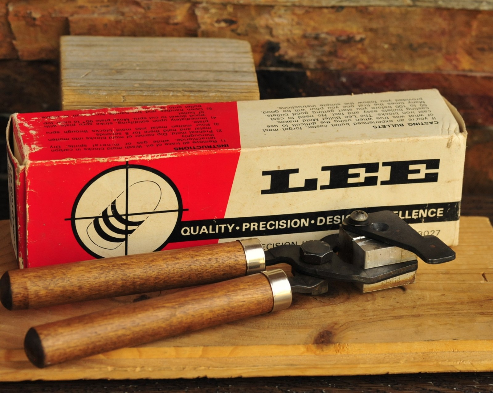 Lee Bullet Mold Single Cavity /Handles DIA 530 Weight 224 Gr Round Ball #90454