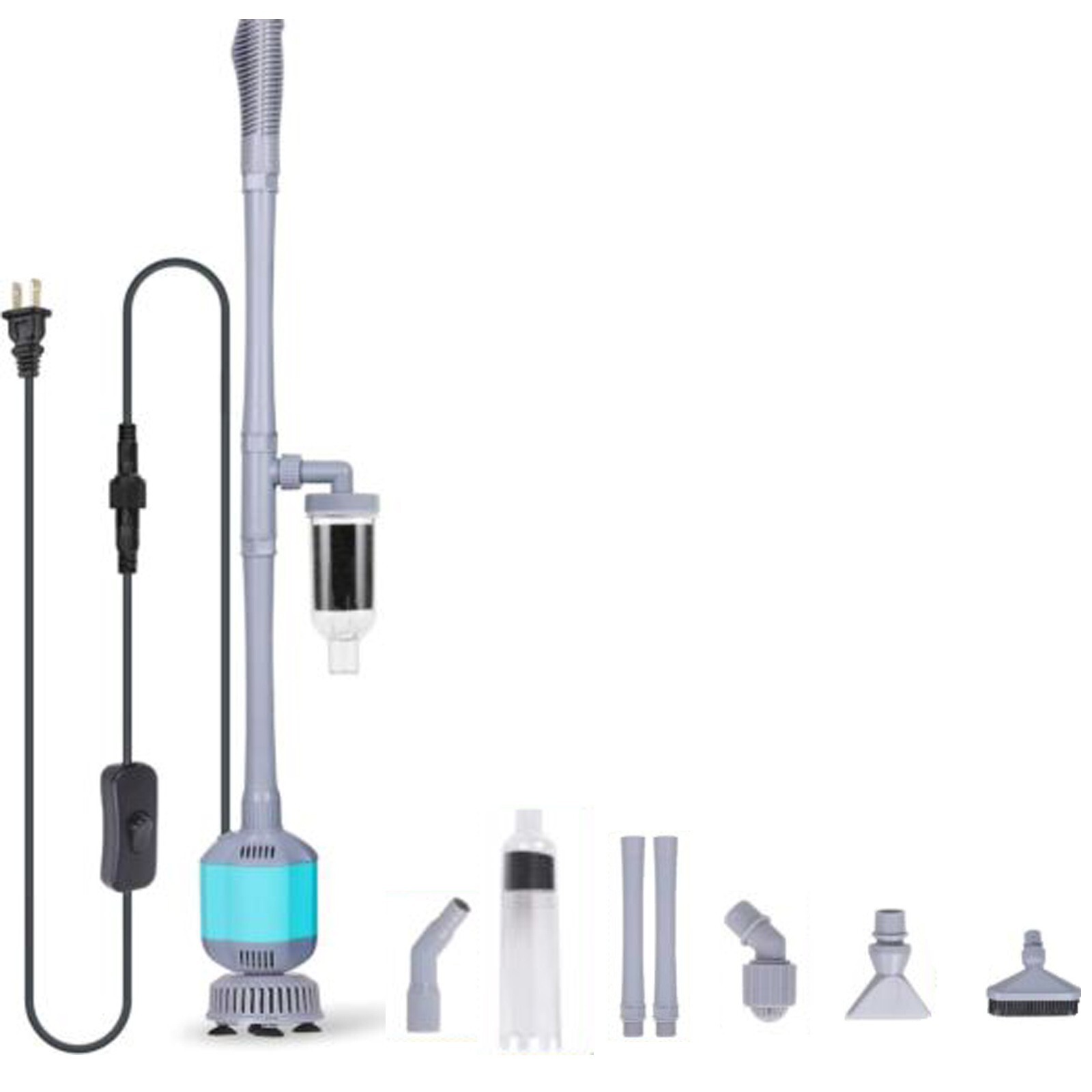 hygger Aquarium Gravel Cleaner Vacuum Fish Tank Tools Water Changer Sand Washer