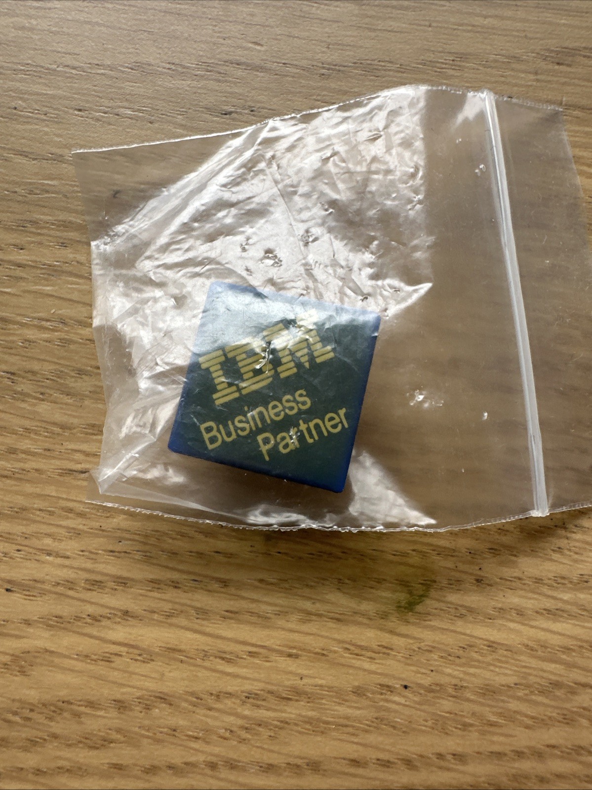 PIN __ Extremely Rare IBM BUSINESS PARTNER Pin _ Computer Era