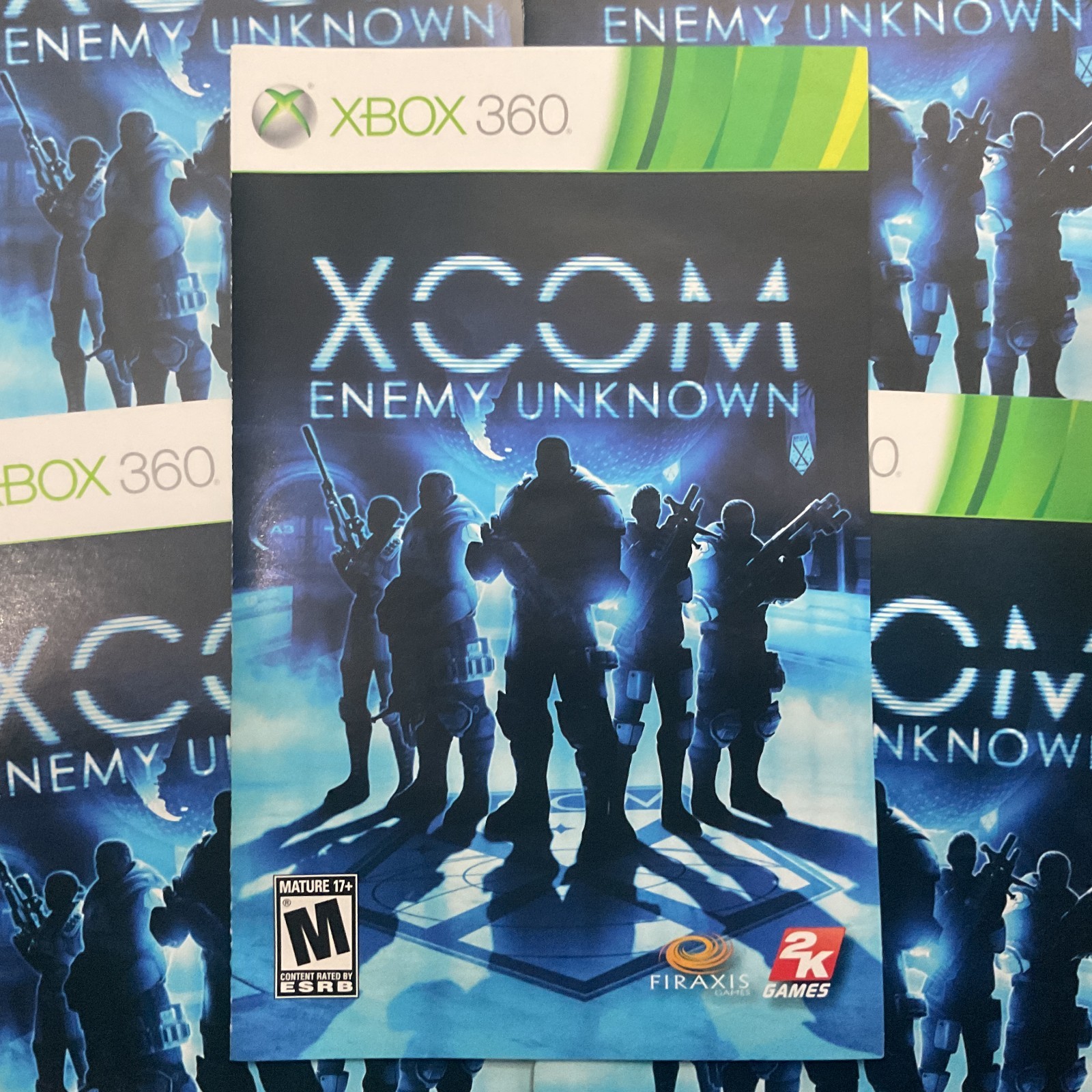 XCOM Enemy Unknown Microsoft Xbox 360 Instruction Manual Only