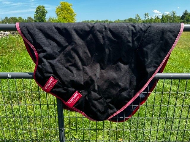 Rambo Supreme 1680D Hood (250g Medium) Black with Red Trim, Large, Used