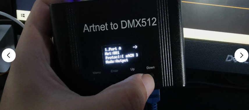 2 Port 1024CH Artnet sACN RDM - DMX512 Node light controller | Unlock MA2 4096CH