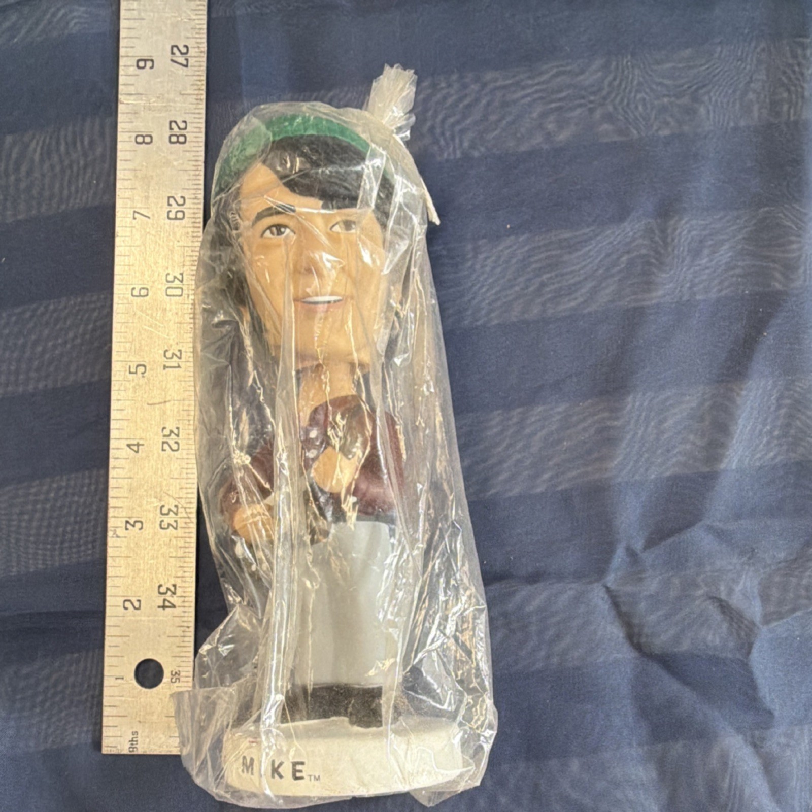 Vintage Baseball Bobble Head MIKE Sports Collectible in Original Packaging