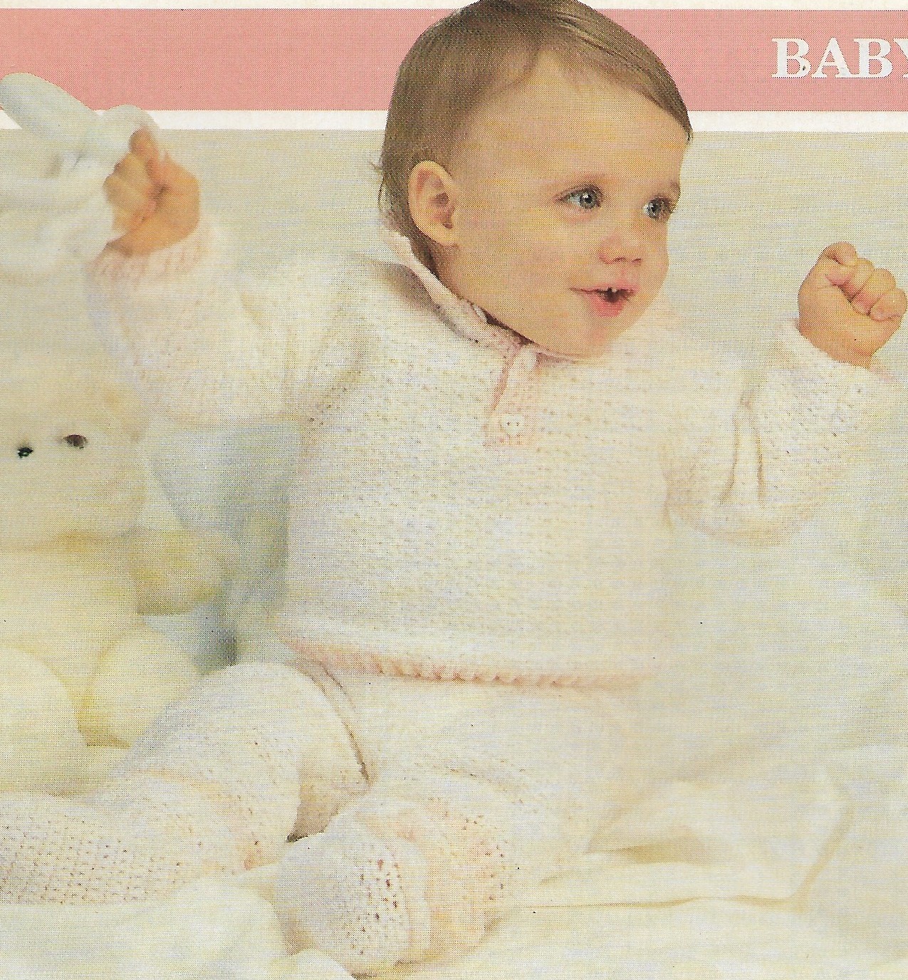 Baby Polo Set crochet pattern instructions